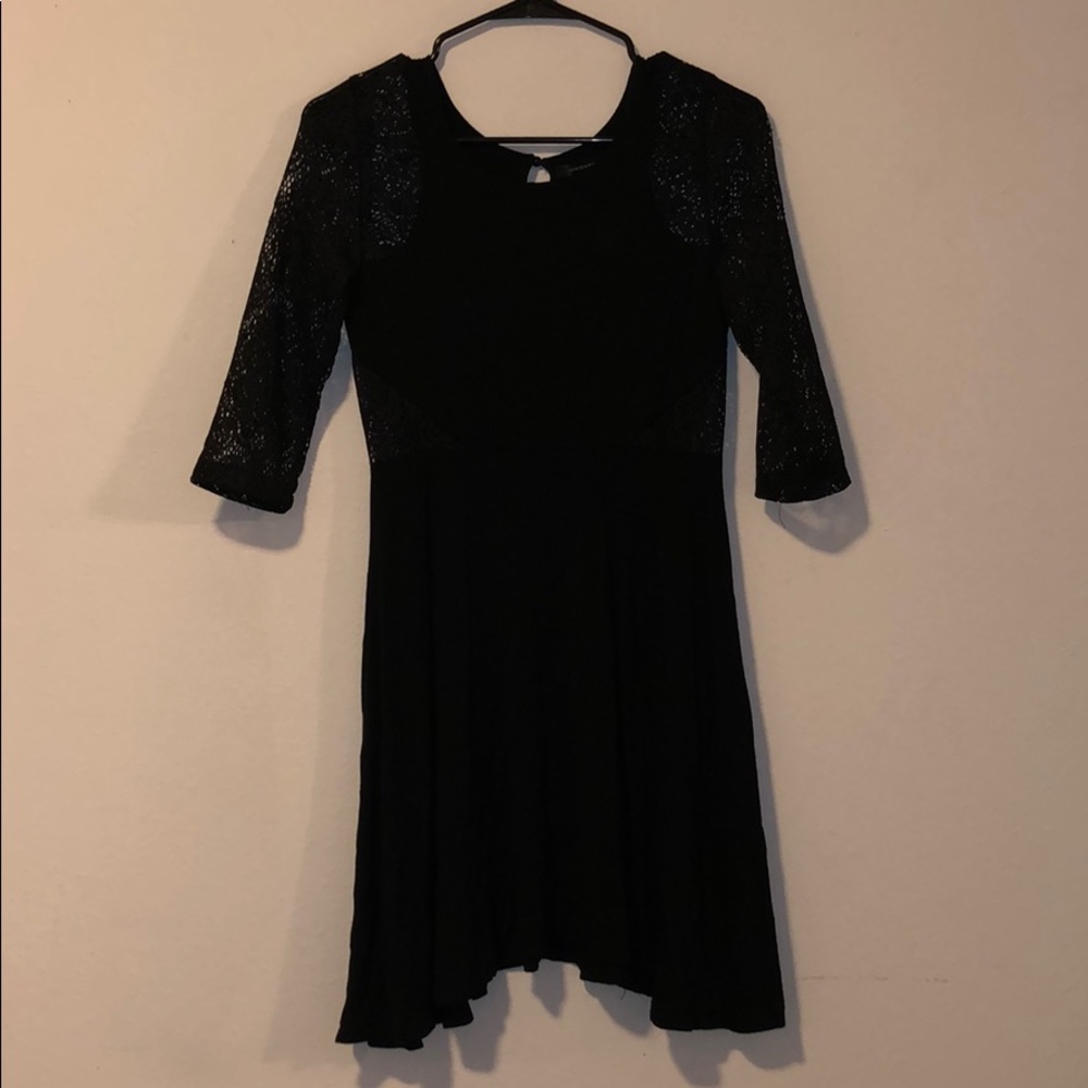 black dress